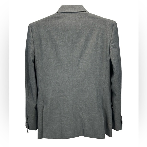 DKNY Single Breasted Double Button Blazer Suit Jacket - Charcoal - size 46R - Picture 2 of 8